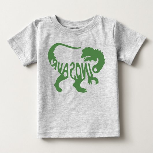 恐竜 ベビーTシャツ (正面)