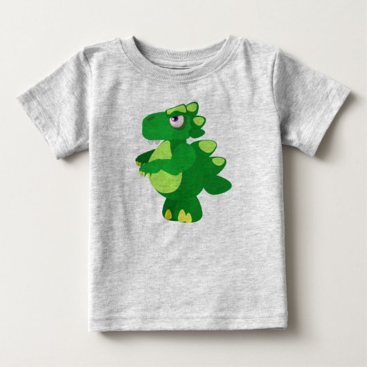 恐竜 ベビーTシャツ (正面)