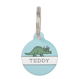 恐竜 ペット　ネームタグ