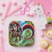 恐竜 ペーパープレート (パーティー)