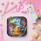 恐竜 ペーパープレート (パーティー)