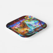 恐竜 ペーパープレート (傾斜あり)