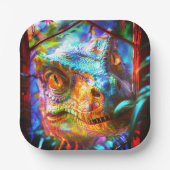 恐竜 ペーパープレート (正面)