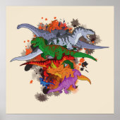 恐竜 ポスター (正面)