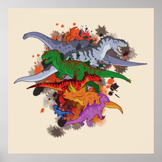 恐竜 ポスター (正面)