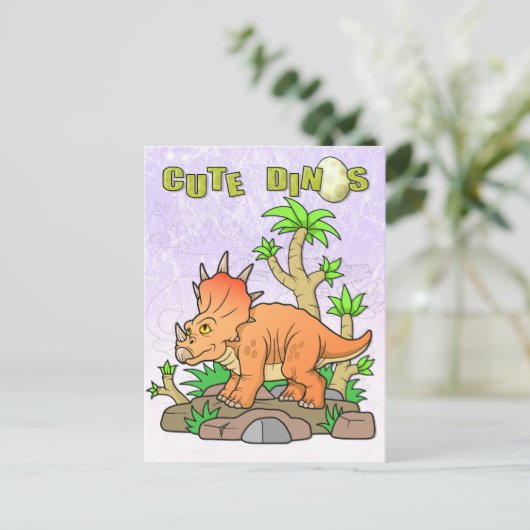 恐竜 ポストカード (スタンド正面)