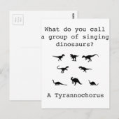 恐竜 ポストカード (正面/裏面)