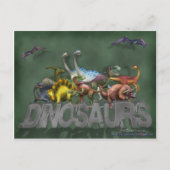 恐竜 ポストカード (正面)