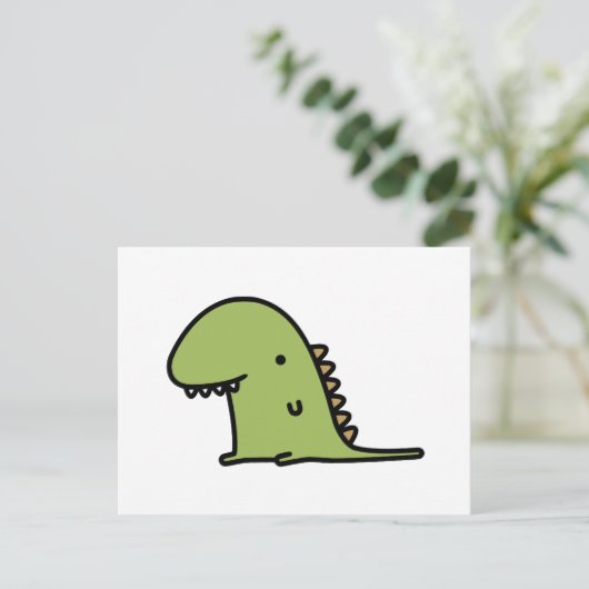 恐竜 ポストカード (スタンド正面)
