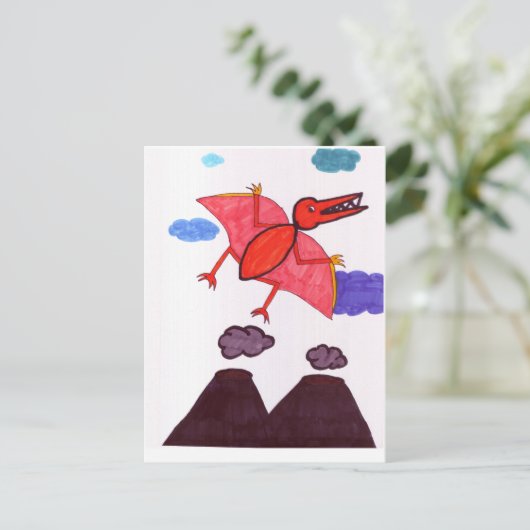 恐竜 ポストカード (スタンド正面)