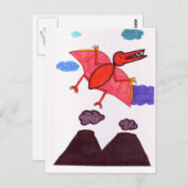 恐竜 ポストカード (正面/裏面)