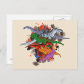 恐竜 ポストカード (正面/裏面)