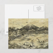 恐竜 ポストカード (正面/裏面)