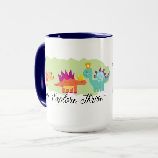 恐竜 マグカップ (正面左)