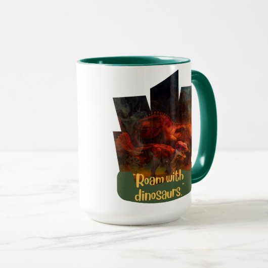 恐竜 マグカップ (正面右)