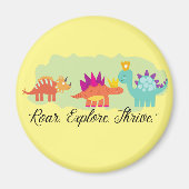 恐竜 マグネット (正面)