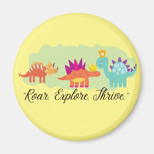 恐竜 マグネット (正面)