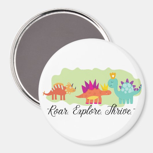 恐竜 マグネット (正面/裏面)