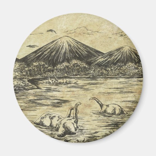 恐竜 マグネット (正面)