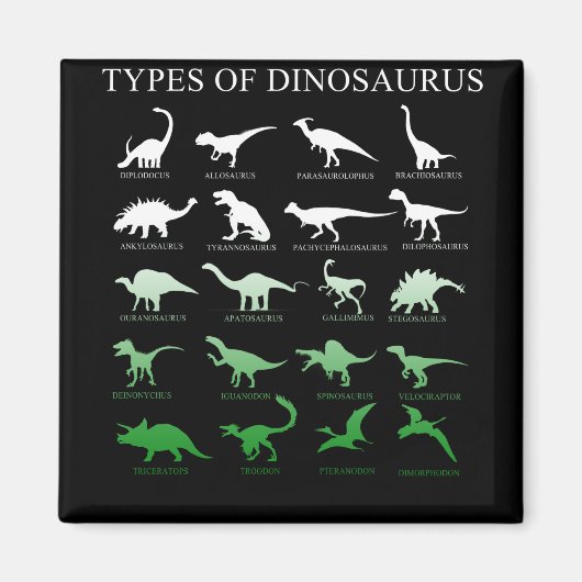 恐竜 マグネット (正面)