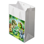 恐竜 ミディアムペーパーバッグ (正面アングル)