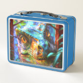 恐竜 メタルランチボックス (裏面)