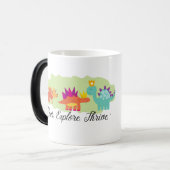 恐竜 モーフィングマグカップ (正面左)