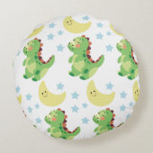 恐竜 ラウンドクッション (裏面)