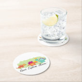 恐竜 ラウンドペーパーコースター (インサイチュ)