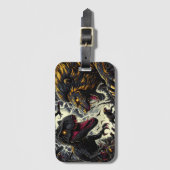 恐竜 ラゲッジタグ (正面縦)