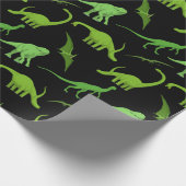 恐竜 ラッピングペーパー (角)