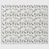 恐竜 ラッピングペーパー (フラット)
