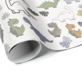 恐竜 ラッピングペーパー (ロールコーナー)