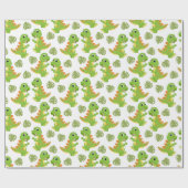 恐竜！ラッピング紙 ラッピングペーパー (フラット)