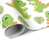 恐竜！ラッピング紙 ラッピングペーパー (ロールコーナー)