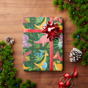 恐竜!ラッピング紙 ラッピングペーパー