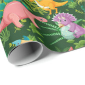 恐竜！ラッピング紙 ラッピングペーパー (ロールコーナー)