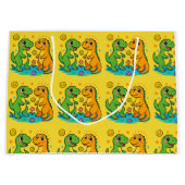 恐竜 ラージペーパーバッグ (正面)