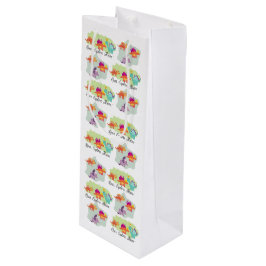 恐竜 ワインギフトバッグ