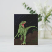 恐竜 – 先史時代の夜 ポストカード (スタンド正面)