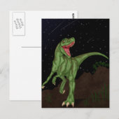 恐竜 – 先史時代の夜 ポストカード (正面/裏面)