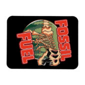 恐竜「化石燃料」 マグネット (横)