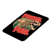 恐竜「化石燃料」 マグネット (左側)