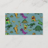 恐竜 名刺 (裏面)