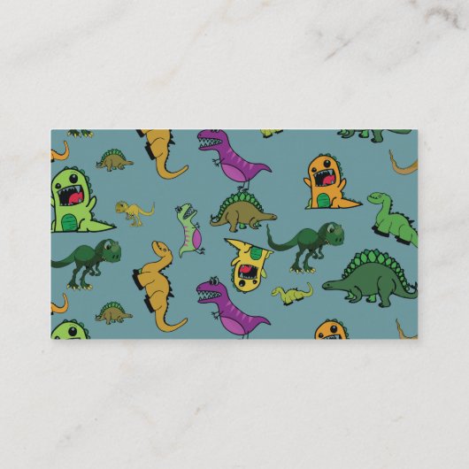 恐竜 名刺 (裏面)
