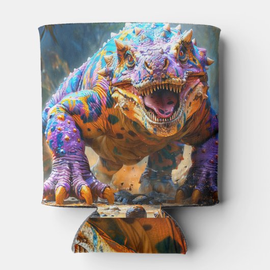 恐竜 缶クーラー (裏面)