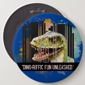 恐竜 缶バッジ (正面&裏面)