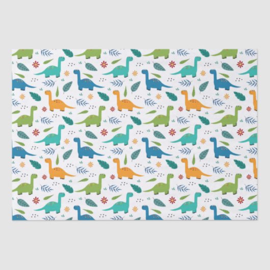 恐竜！ 薄葉紙 (正面)