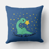 恐竜-装飾用クッション20x20 クッション (裏面)