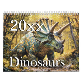 恐竜 – 魅力的な先史時代の世界 カレンダー